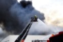 Grossbrand Halle Troisdorf Kriegsdorf Junkersring P044